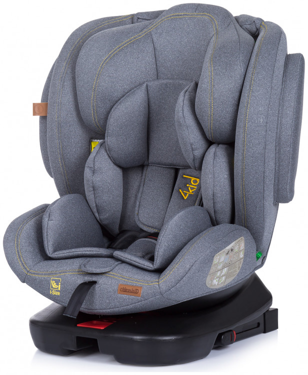 Chipolino 4Kid 0-36 kg I-SIZE Car Seat Rotation 360 Platinum STK4K02202PL