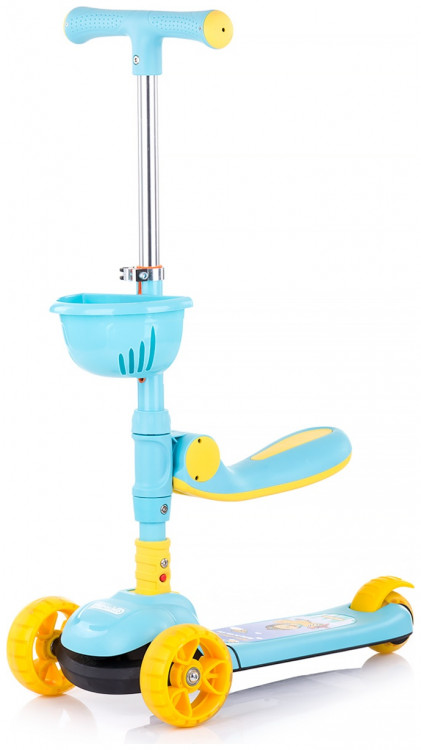 Chipolino Neo Rider 2 in 1 Musical Scooter Led 2 years Blue
