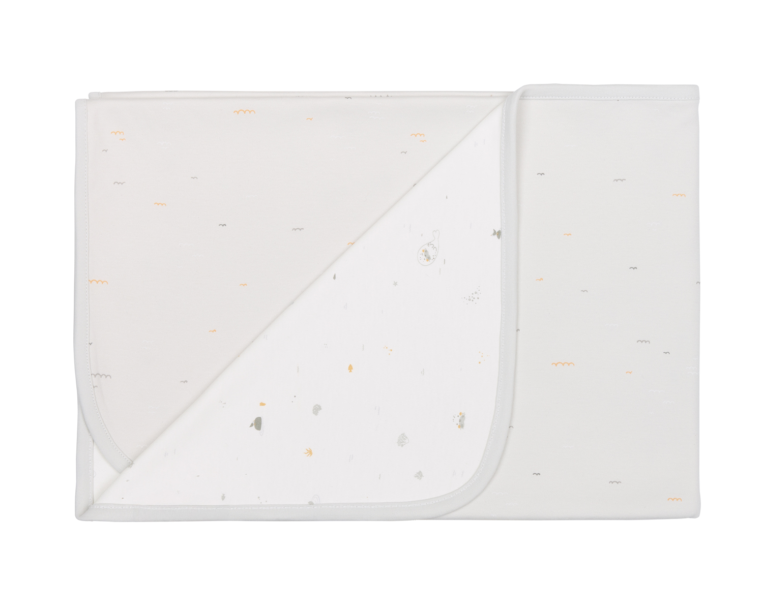 Kikka Boo Βρεφική κουβέρτα 85×85 εκ. Seally Me 31103010053