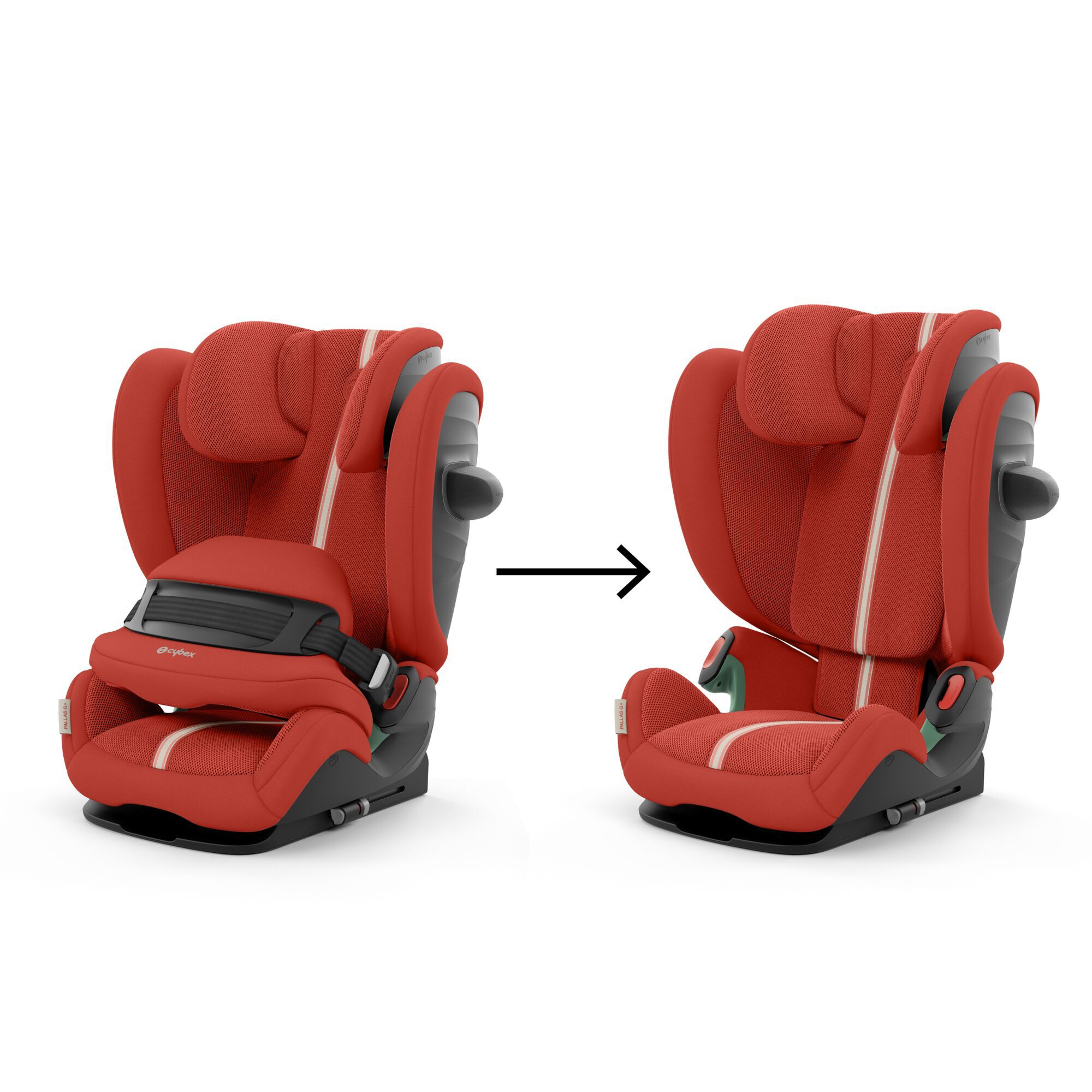 Cybex Car Seat - Solution G I-Fix Plus - Hibiscus Red