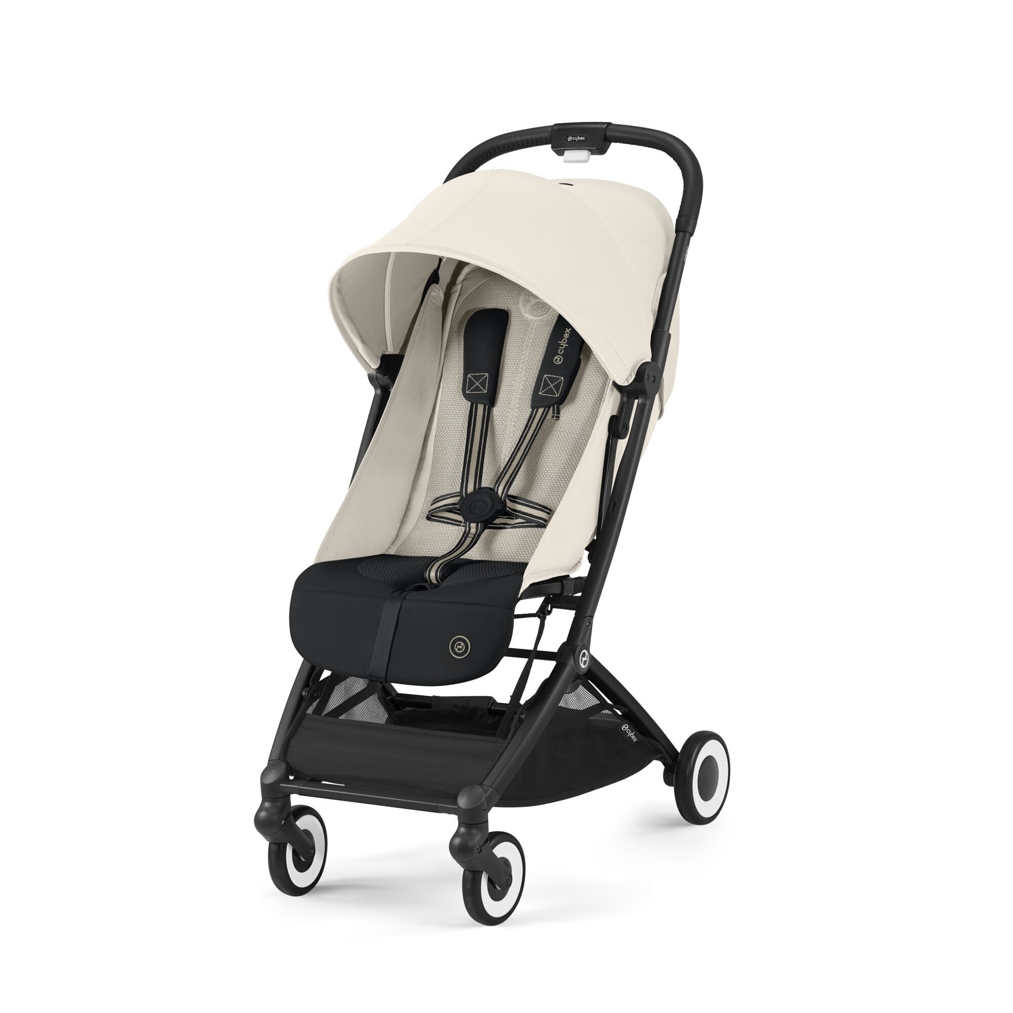 Cybex Orfeo Baby Stroller up to 22kg BLK Canvas White 524000355