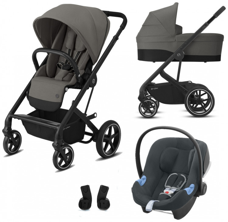 Cybex Balios S Lux Set 3 in 1 Travel System Soho Grey 521002113