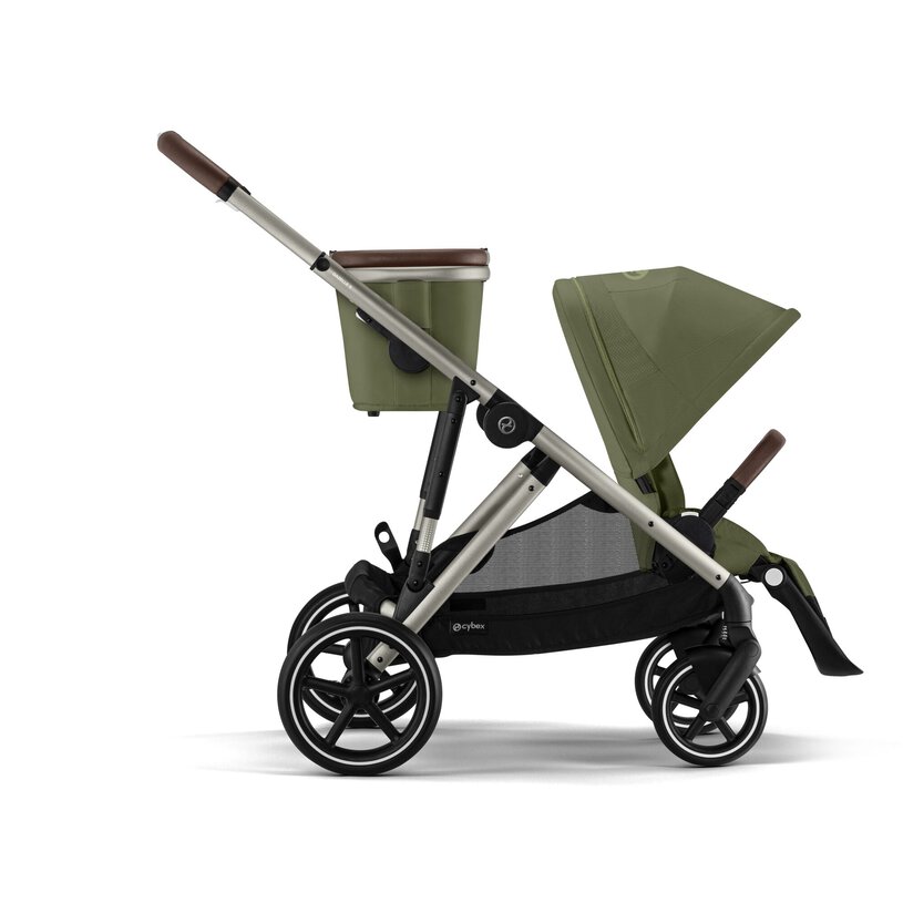 Cybex Gazelle S TPE Βρεφικό Καρότσι Modular έως 22kg με Σκελετό Taupe Moss Green
