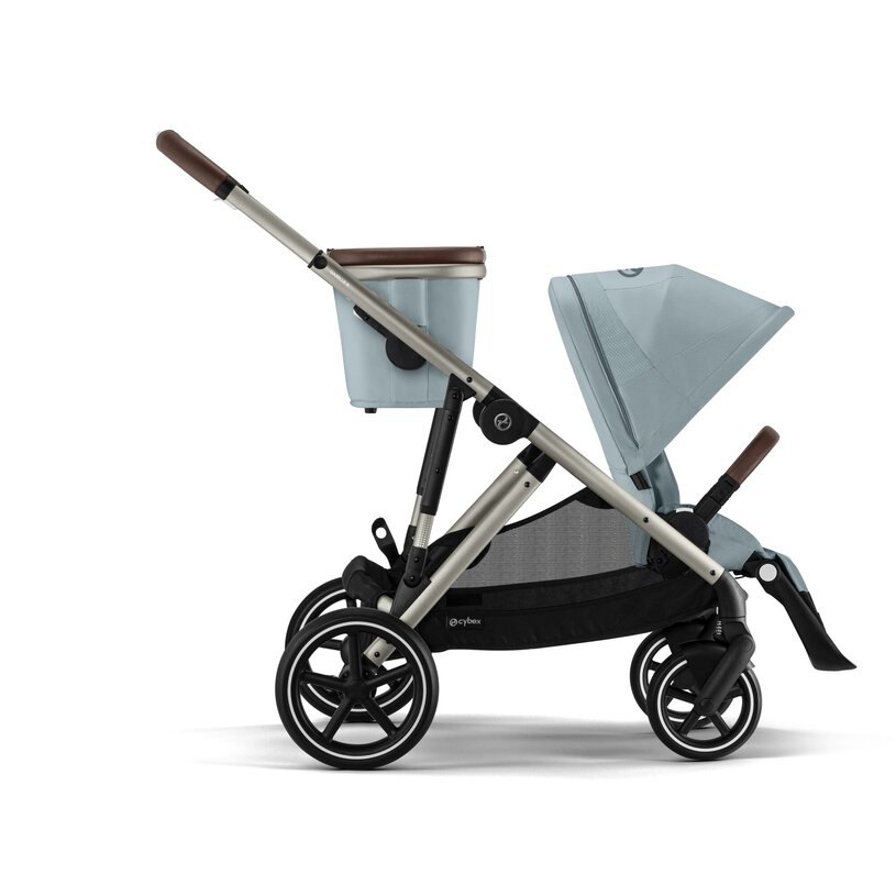 Cybex Gazelle S TPE Βρεφικό Καρότσι Modular έως 22kg με Σκελετό Taupe Stormy Blue