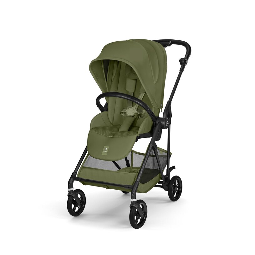 Cybex Melio Carbon Βρεφικό Καρότσι 6.1 kg Moss Green 526000785