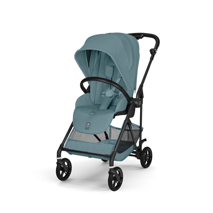 Cybex Melio Carbon Βρεφικό Καρότσι 6.1 kg Stormy Blue 526000773