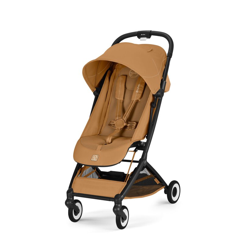 Cybex Orfeo Βρεφικό Καρότσι έως 22kg BLK Cinnamon Yellow 526001103