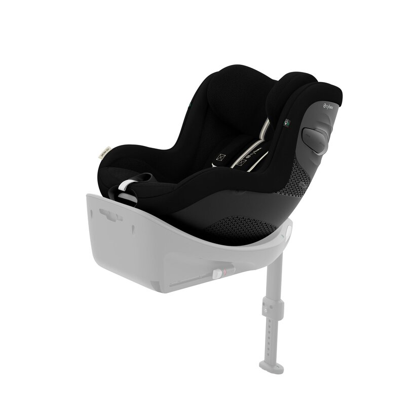 CYBEX Sirona G3 Plus Παιδικό Κάθισμα Αυτοκινήτου 61-105 cm Moon Black (Μαύρο)