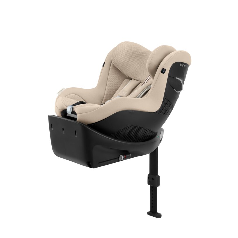 CYBEX Sirona Gi i-Size Plus Παιδικό Κάθισμα Αυτοκινήτου 61-105 cm Almond Beige (Μπεζ)