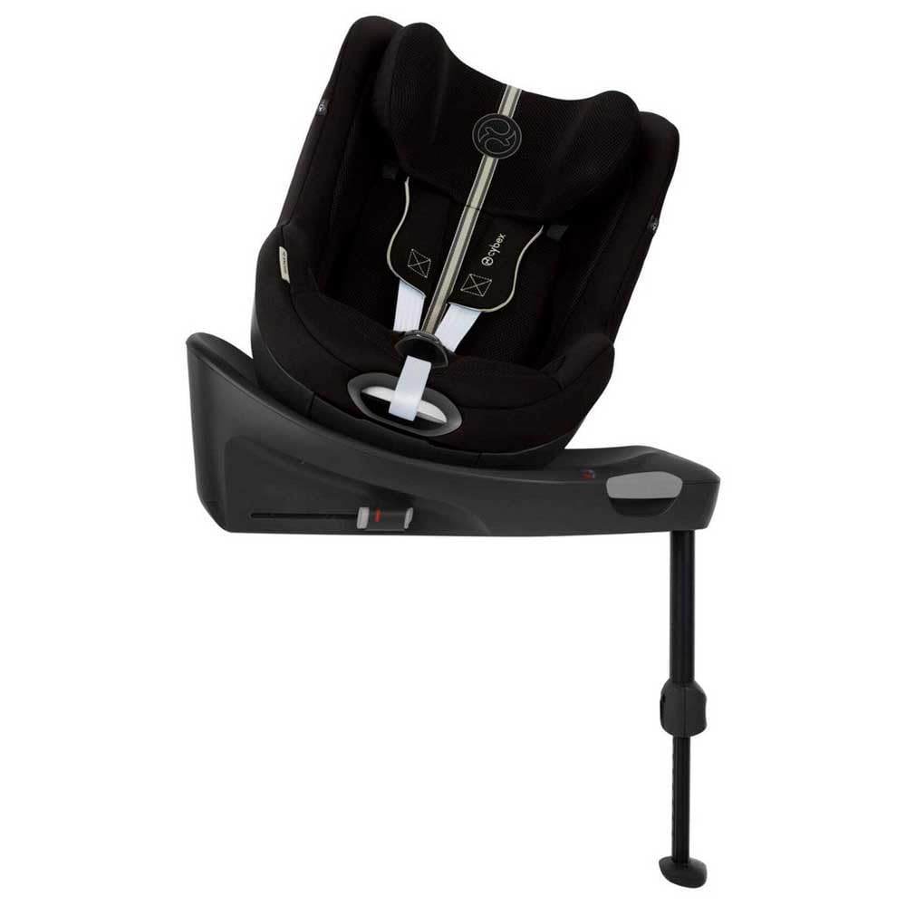 CYBEX Sirona Gi i-Size Plus Παιδικό Κάθισμα Αυτοκινήτου 40-105 cm με Newborn Inlay Moon Black (Μαύρο)