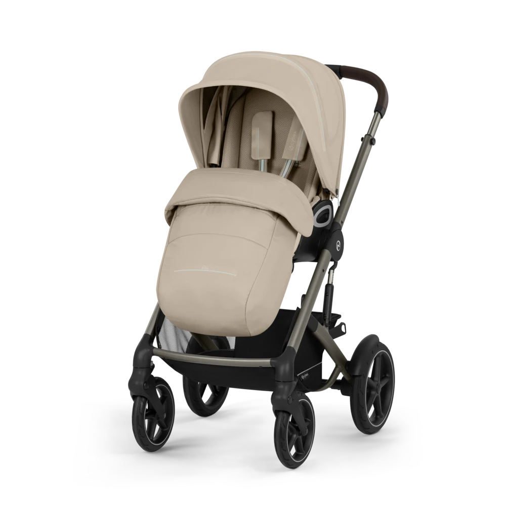 Cybex Talos S Lux Βρεφικό Καρότσι 0-22kg - Almond Beige