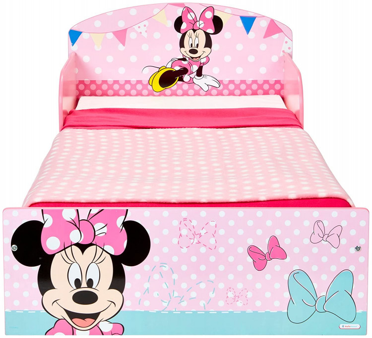 Disney Minnie Mouse Toddler Bed 140x70cm 18+ m 14389