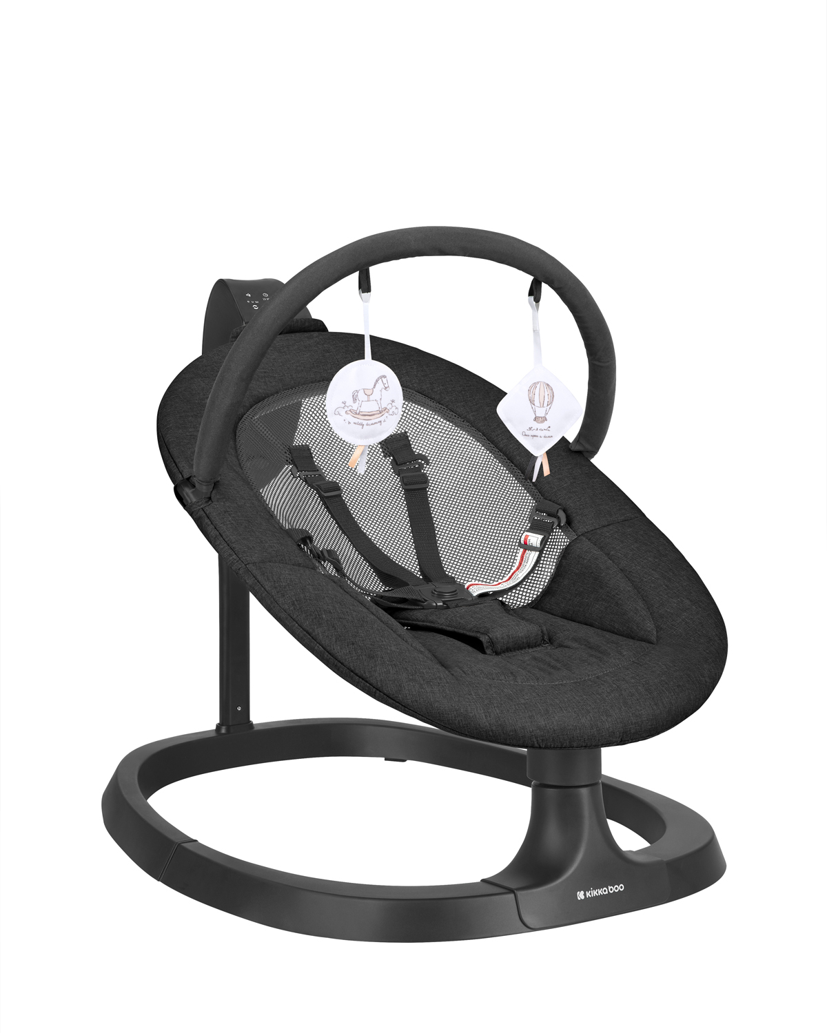 Kikka Boo Ηλεκτρική κούνια Ρηλάξ Zazu Μαύρο 31005010095