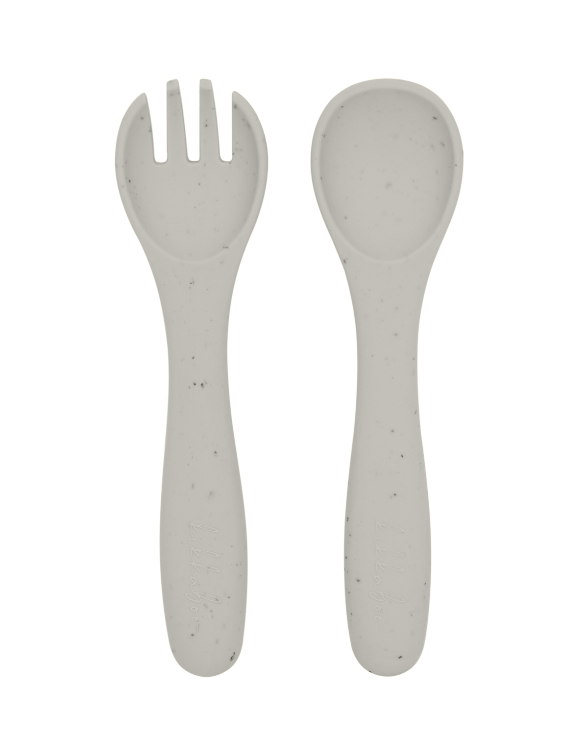 Kikka Boo Σετ πιρουνιών και κουταλιών Platinum Silicone Sand 31302050015