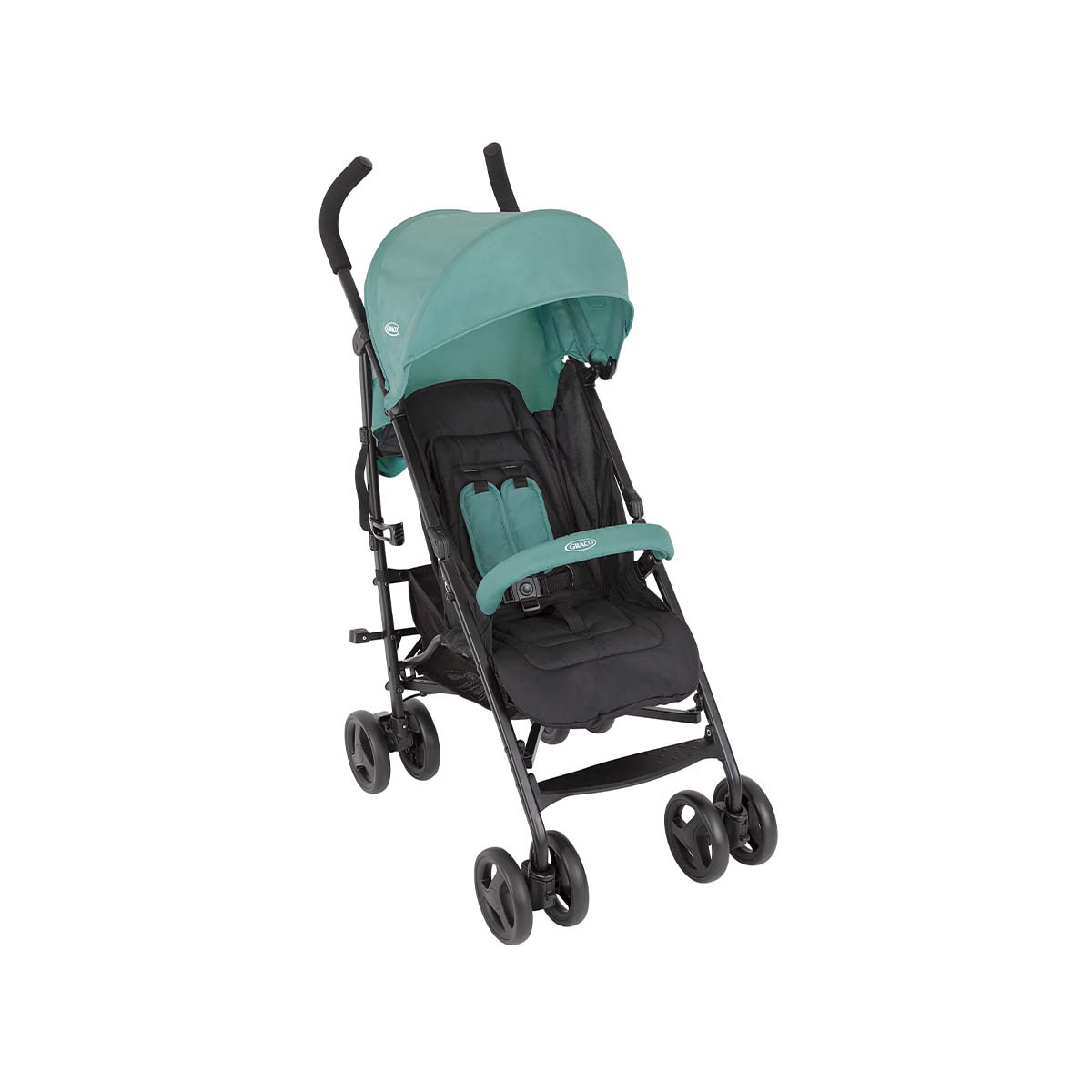 Graco TraveLite™ Καρότσι Μπαστούνι από Νεογέννητο έως 15kg Πράσινο Mint