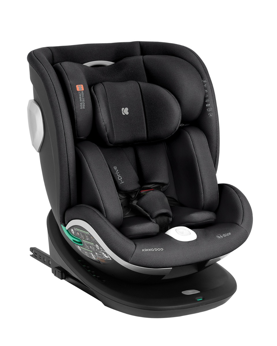 Kikka Boo Car seat 40-150 cm i-Drive i-SIZE Black 31002100019
