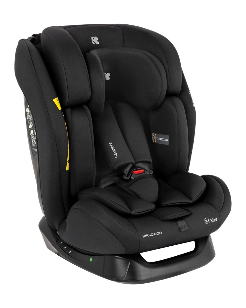 Kikka Boo Car seat 40-150 cm i-Explore i-SIZE Black 31002100015