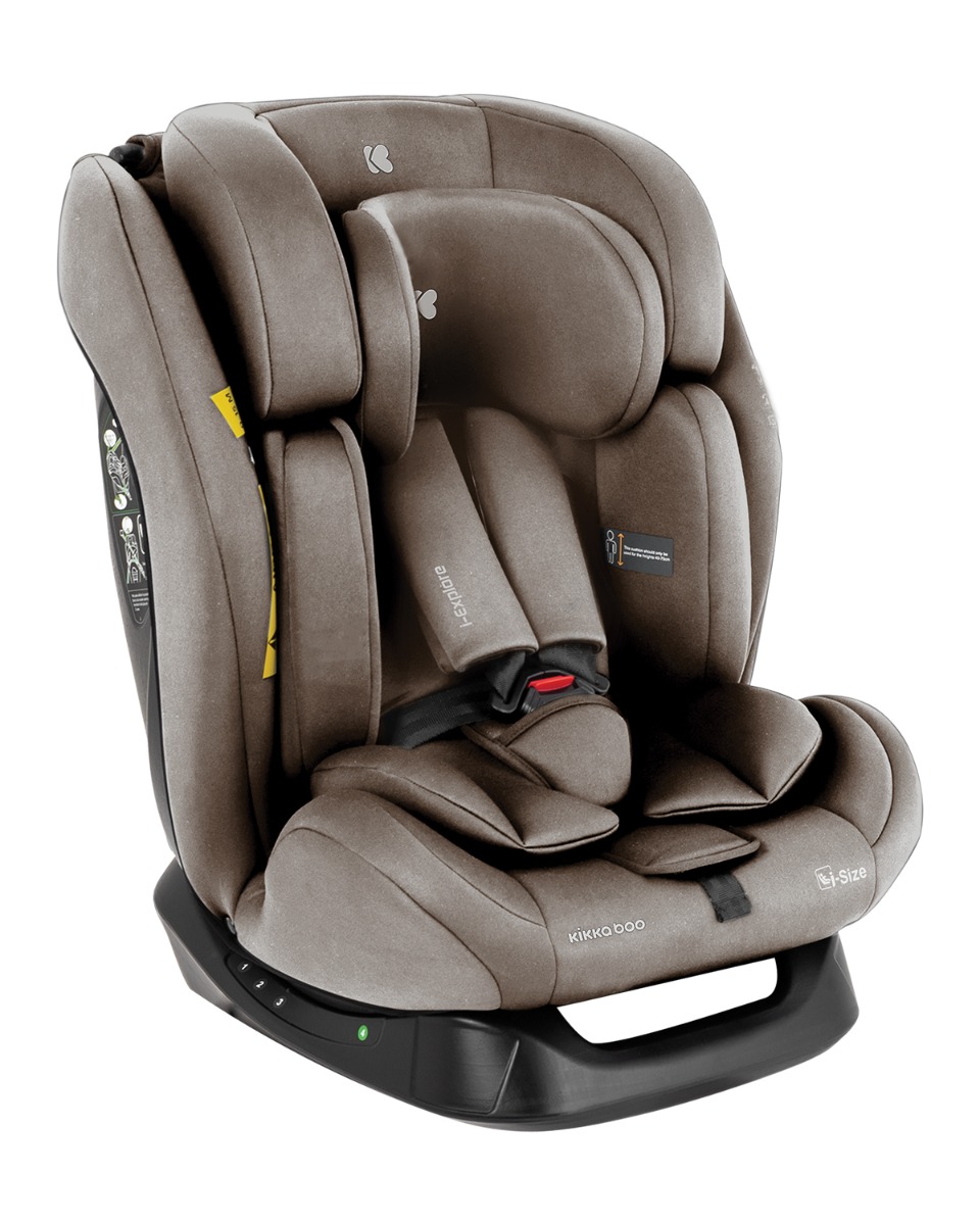 Kikka Boo Car seat 40-150 cm i-Explore i-SIZE Brown 31002100018