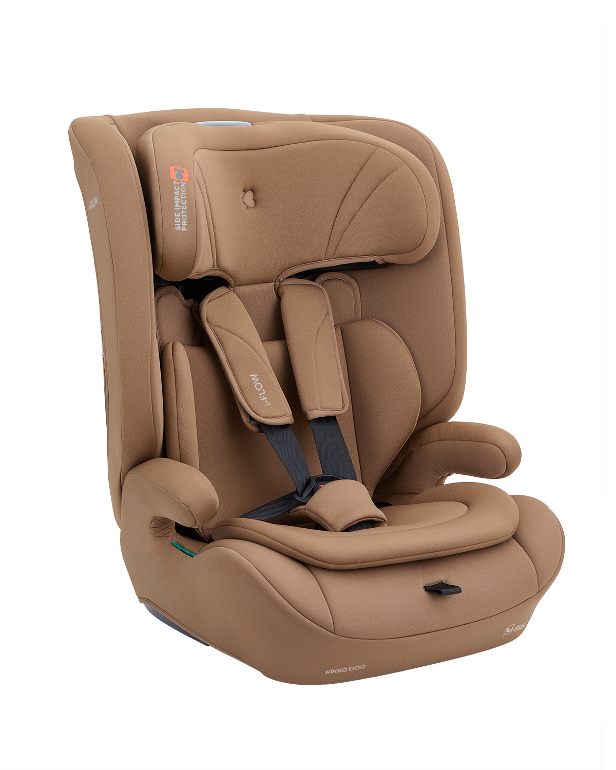 Kikka Boo i-Flow i-SIZE Παιδικό Κάθισμα Αυτοκινήτου 76-150 εκ. Μόκα