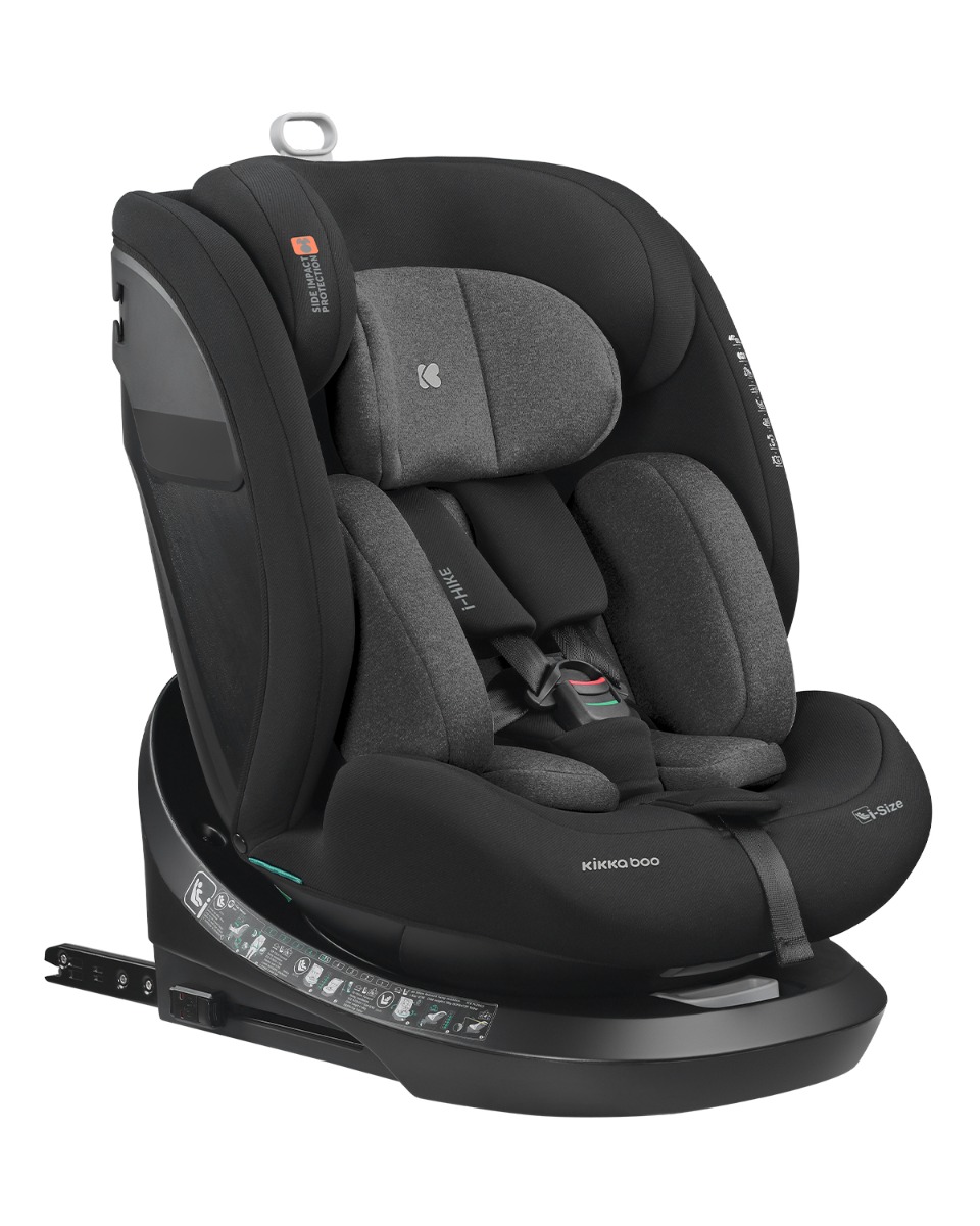 KIkka Boo Car seat 40-150 cm i-Hike i-SIZE Dark Grey 31002100052