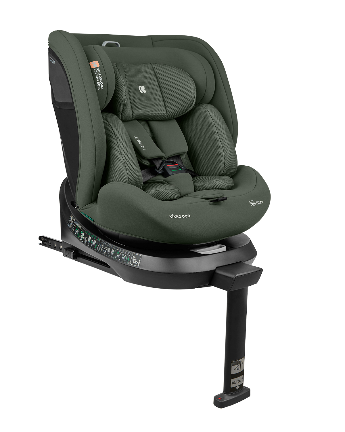 Kikka Boo Car seat 40-150 cm i-Orbit i-SIZE Army Green 2025 31002100088