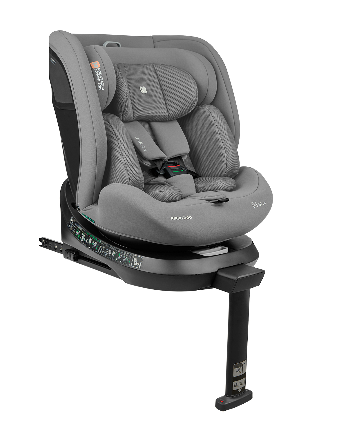 Kikka Boo Car seat 40-150 cm i-Orbit i-SIZE Light Grey 2025 31002100087