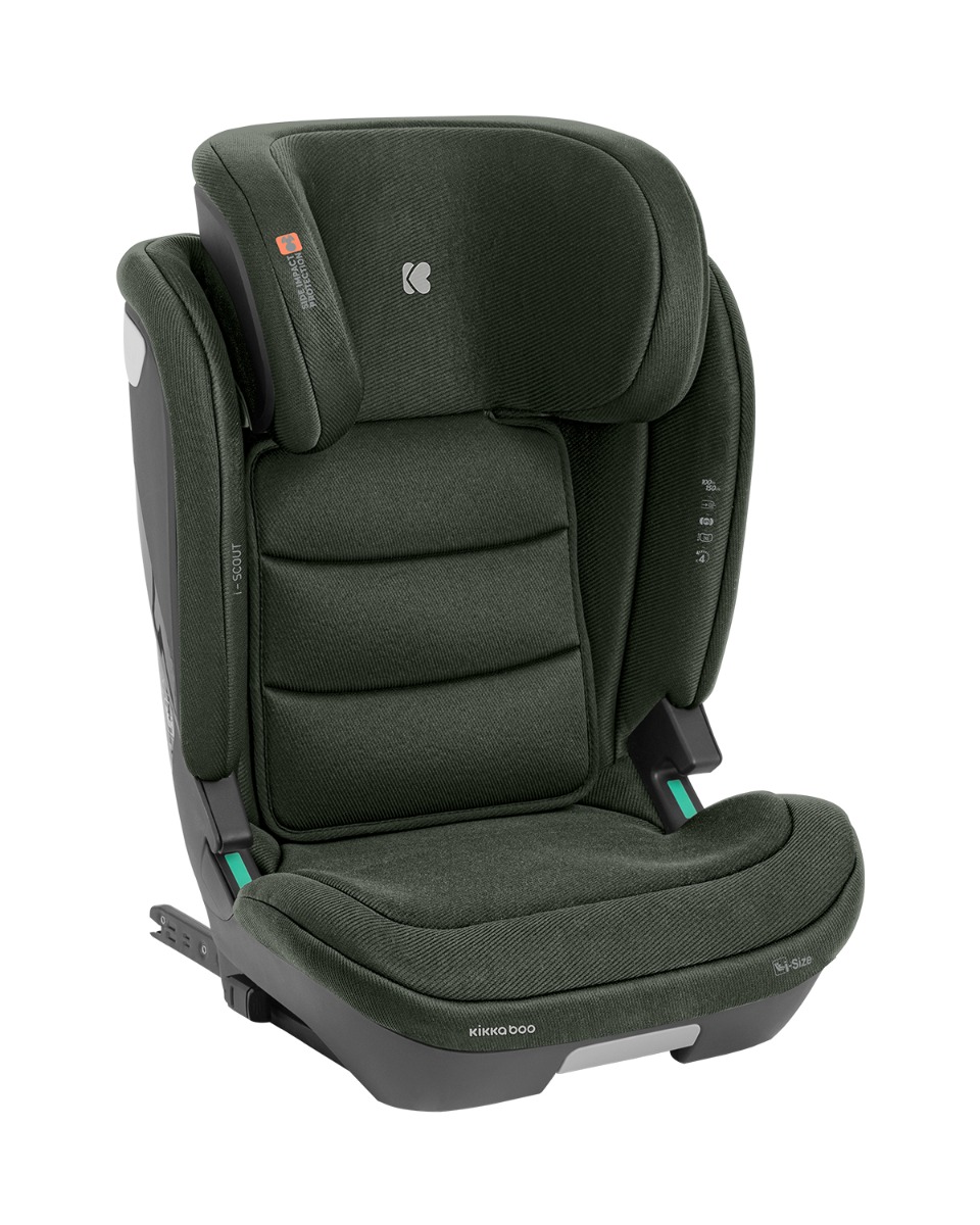Kikka Boo Car seat 100-150 cm i-Scout i-SIZE Army Green 41002150018