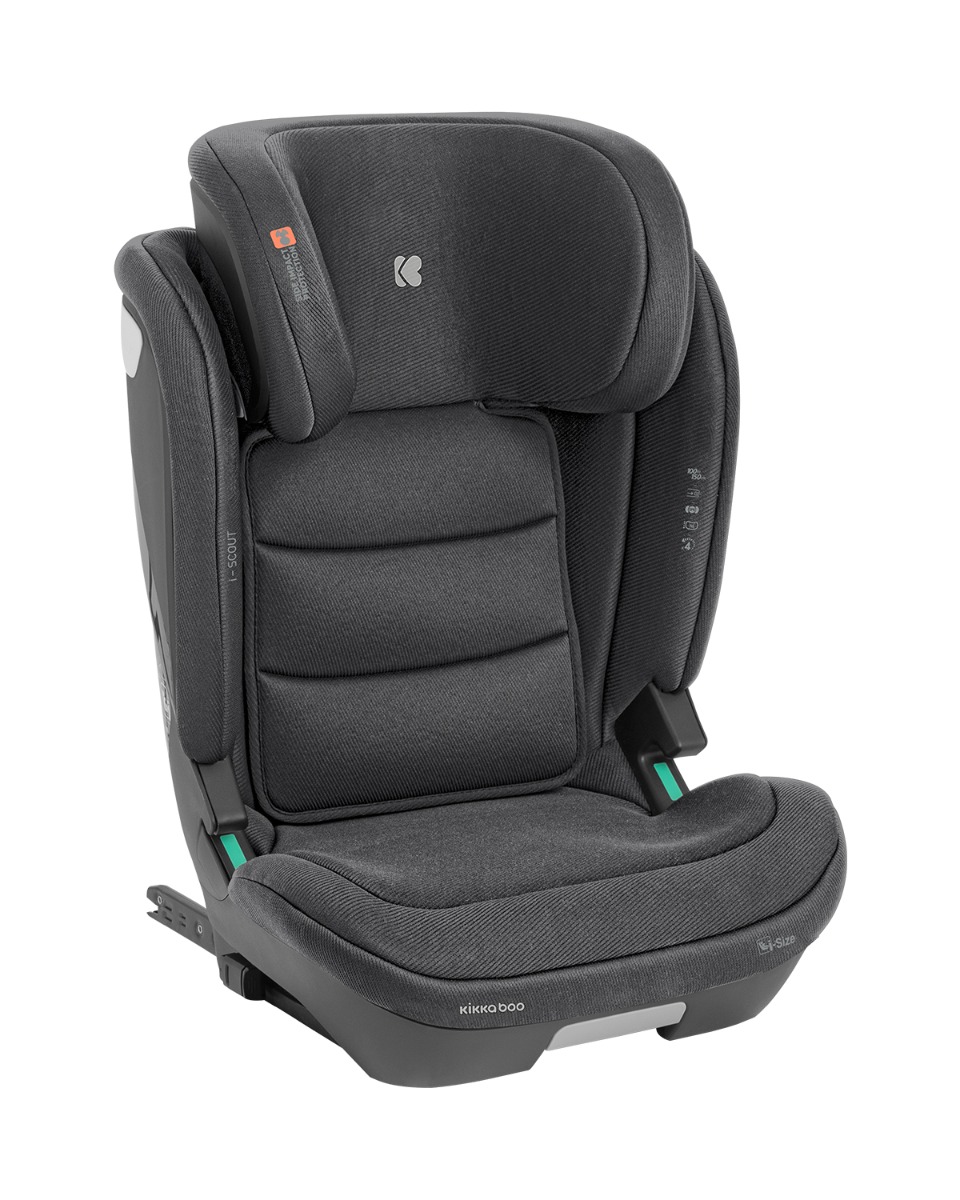 Kikka Boo Car seat 100-150 cm i-Scout i-SIZE Dark Grey 41002150020