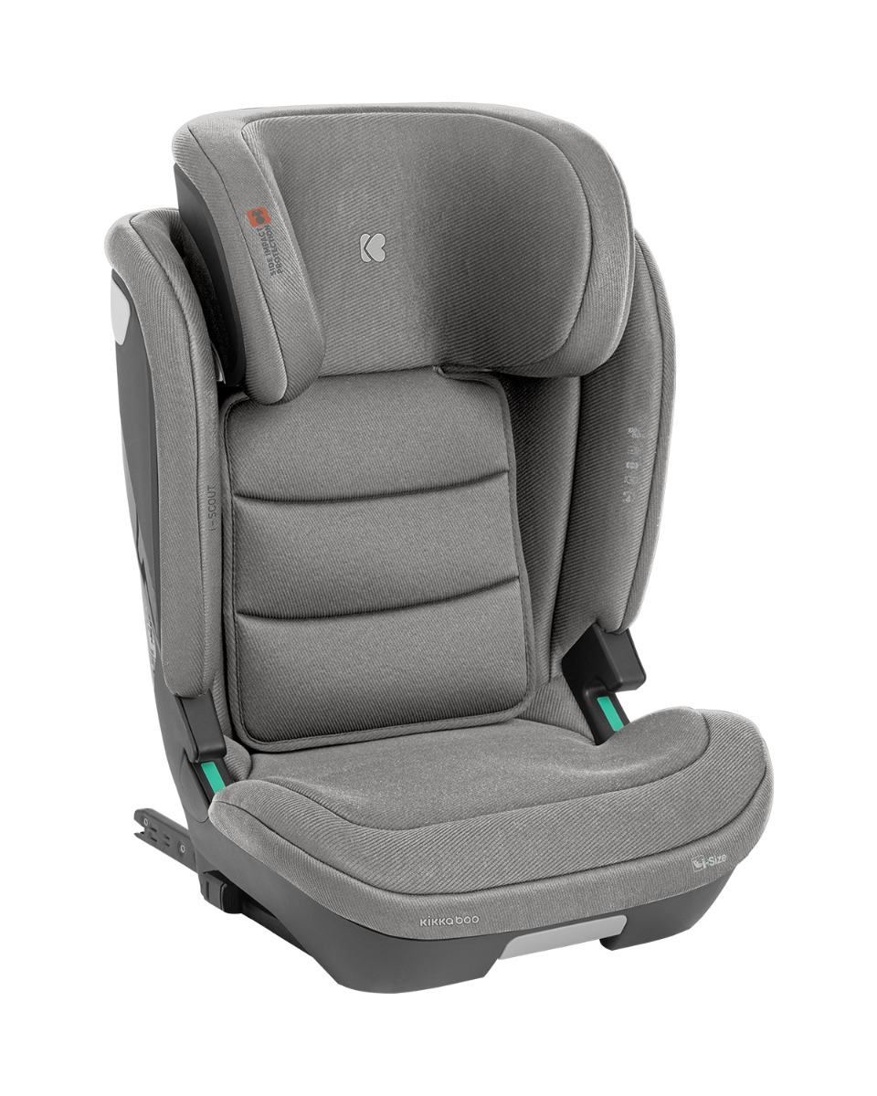 Kikka Boo  seat 100-150 cm i-Scout i-SIZE Light Grey 41002150019
