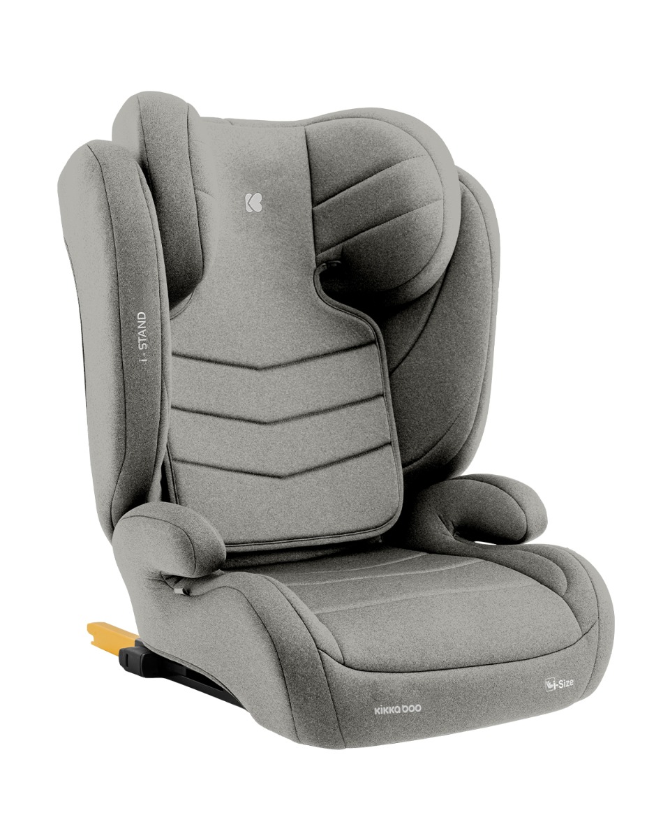 Kikka Boo i-Stand i-SIZE Κάθισμα αυτοκινήτου 100-150 cm (15-36kg) Light Grey 41002150012