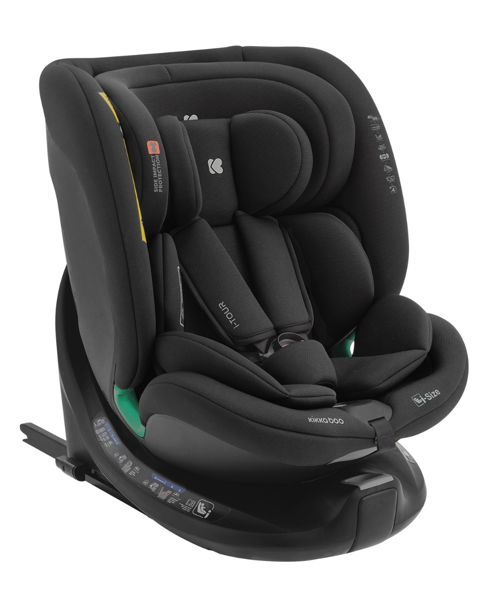 Kikka Boo Car seat 40-150 cm i-Tour i-SIZE Black 31002100024