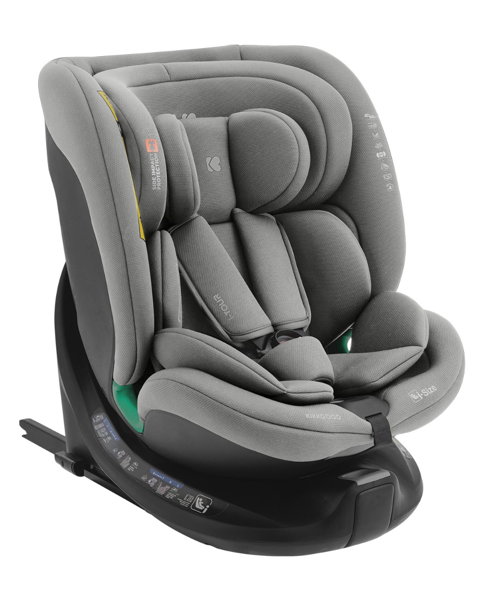 Kikka Boo Car seat 40-150 cm i-Tour i-SIZE Light Grey 31002100026