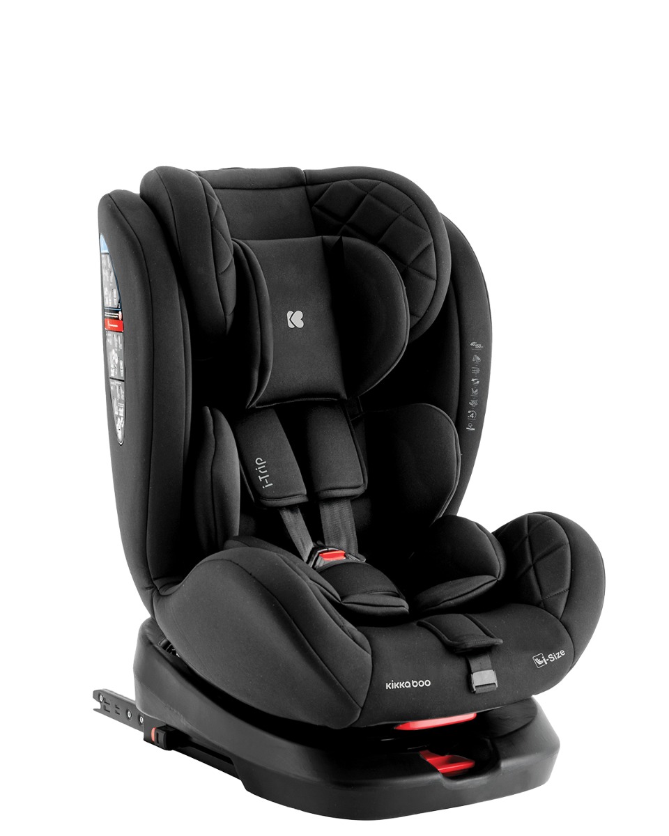 KIkka Boo Car seat 40-150 cm i-Trip i-SIZE Black 31002100038