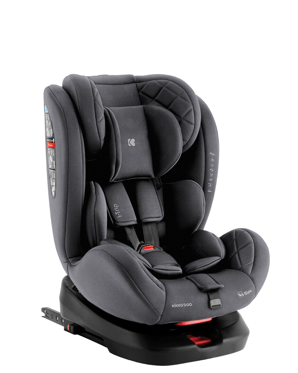 KIkka Boo i-Trip i-SIZE Κάθισμα αυτοκινήτου 40-150 cm (0-36kg) Grey 31002100039