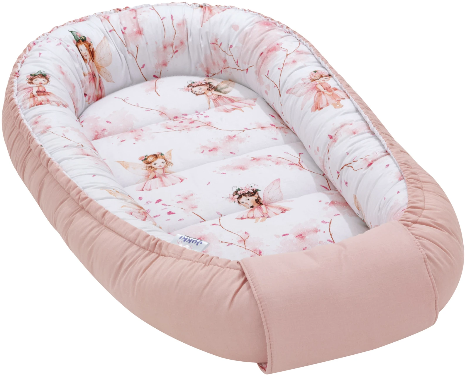 Jukki Baby Nest Cocoon Φωλιά Για Βρέφη 100x55 Διπλής Όψης Little Fairy 5904506824052
