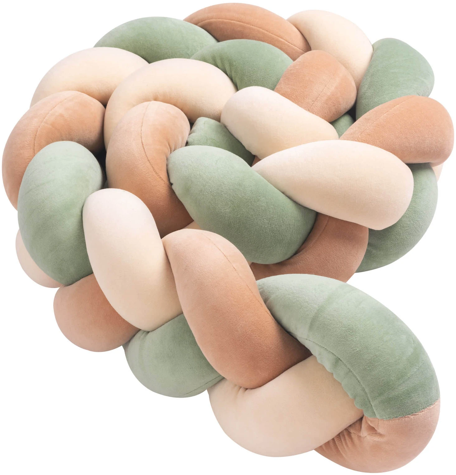 JUKKI Πάντα Κούνιας Πλεξούδα 200 cm Savanna Mix