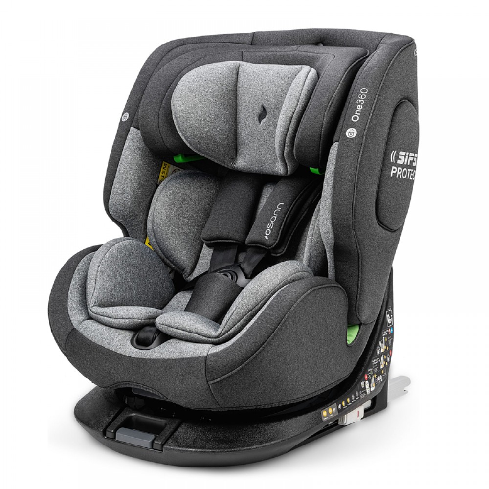Osann One 360 S i-Size 40-150cm Child Seat 0-36 kg Universe Gray 108301252