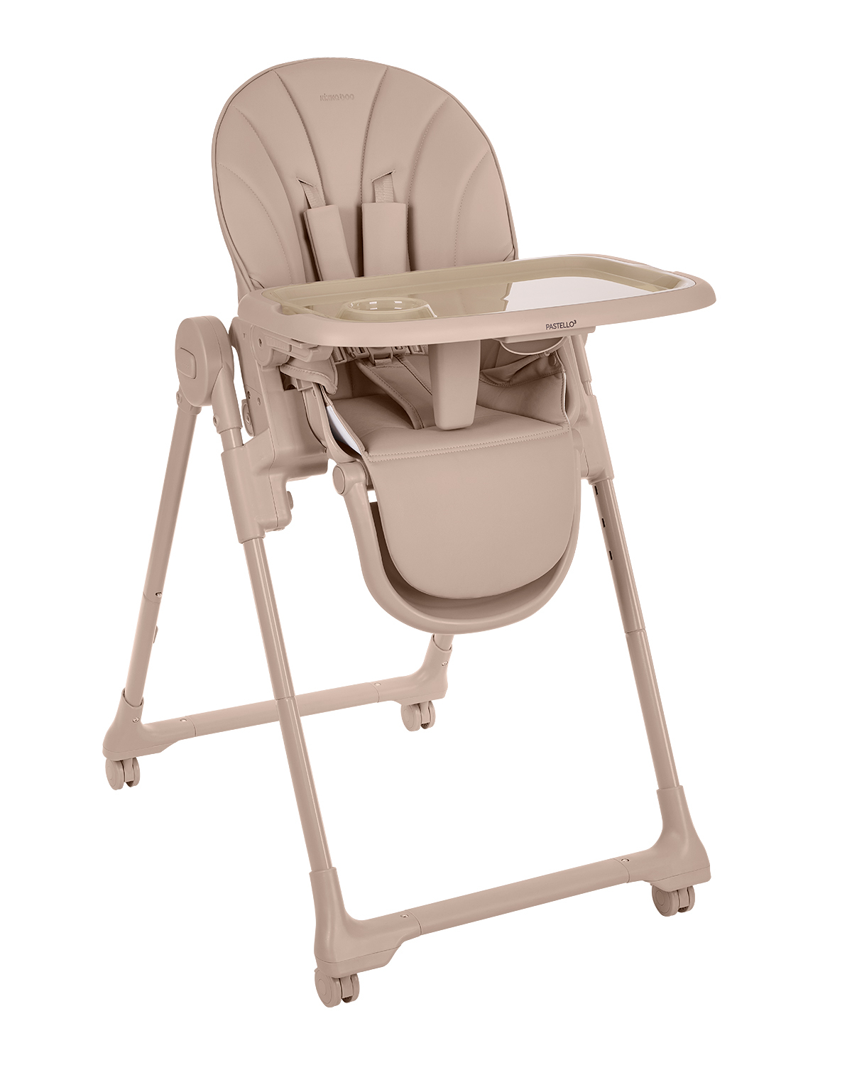 Kikka Boo Pastello 3 Αναδιπλούμενο Καρεκλάκι Φαγητού έως 15 kg Μπεζ