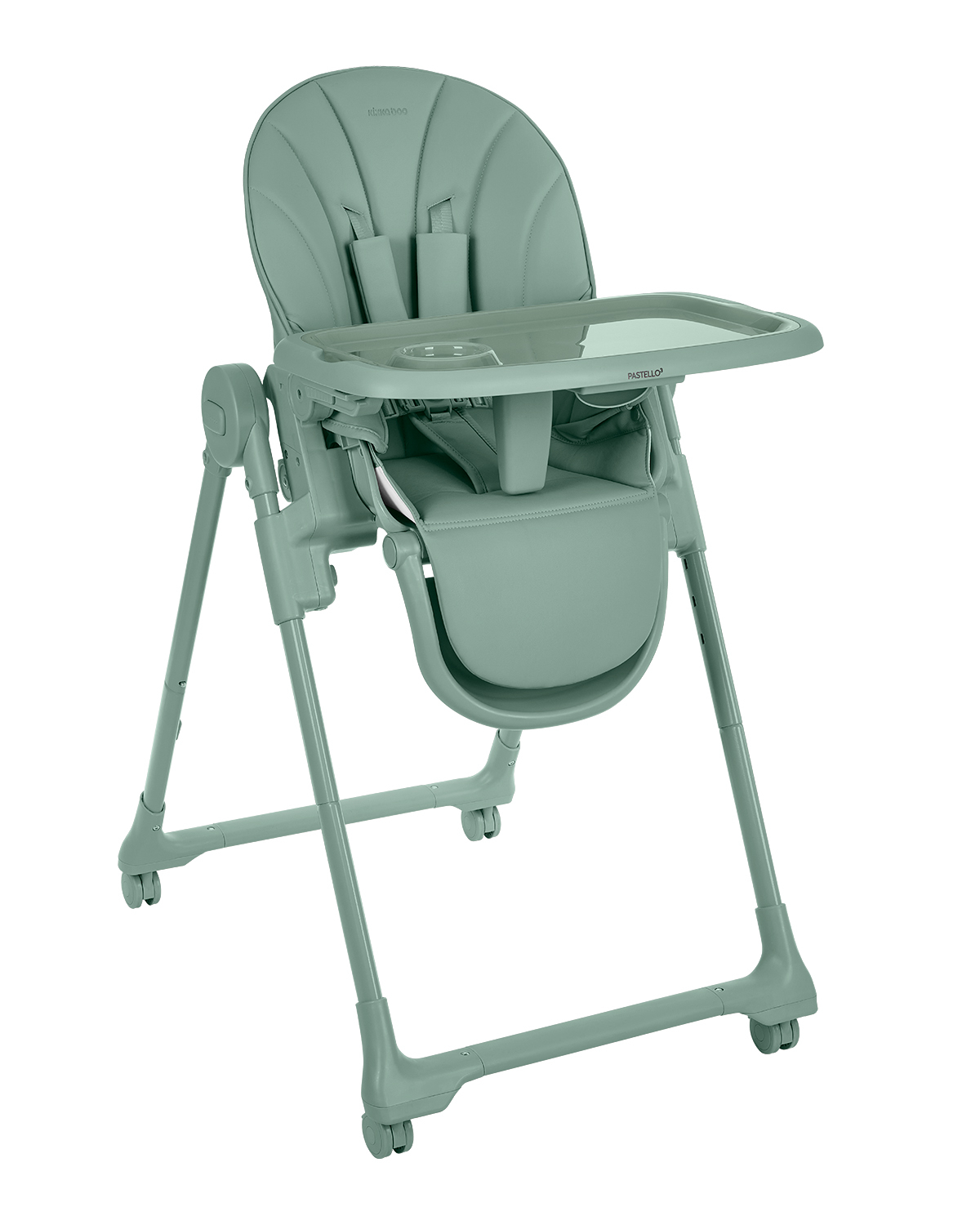 Kikka Boo Pastello 3 Αναδιπλούμενο Καρεκλάκι Φαγητού έως 15 kg Μέντα