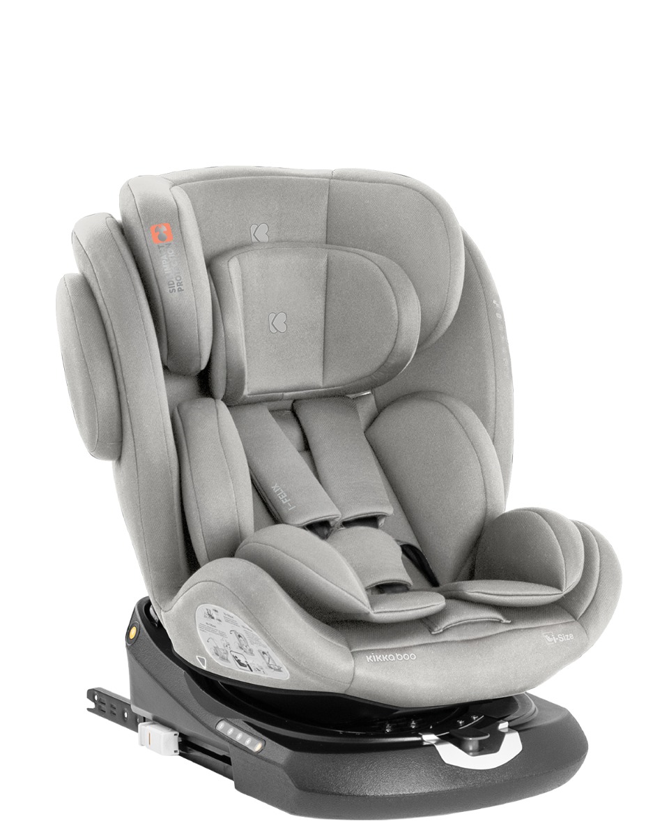 Kikka Boo Car seat 40-150 cm i-Felix i-SIZE Light Grey 31002100037