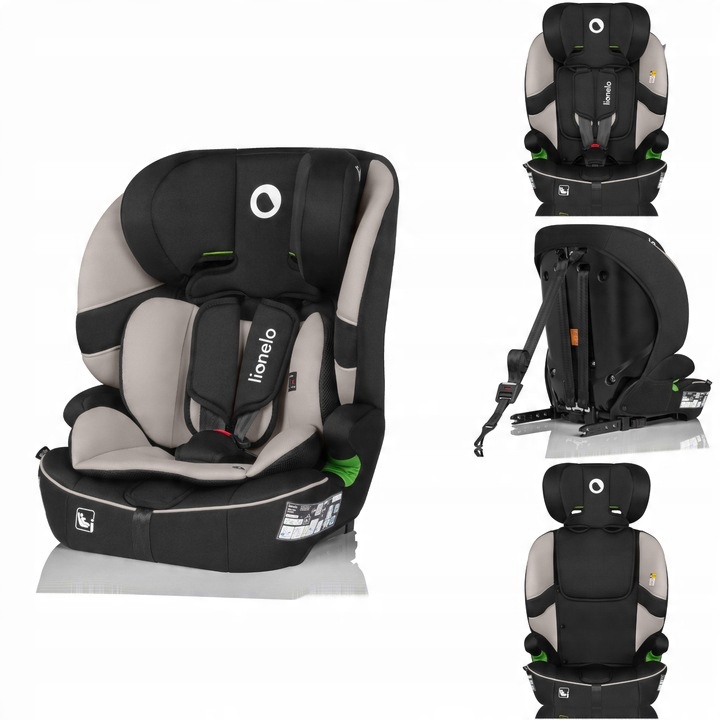 Lionelo Billy i-Size Κάθισμα Αυτοκινήτου 76-150 cm ISOFIX με Top Tether Beige Latte 5903771724029