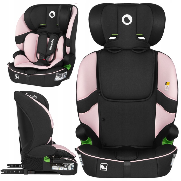 Lionelo Billy i-Size Κάθισμα Αυτοκινήτου 76-150 cm ISOFIX με Top Tether Pink Baby 5903771724036