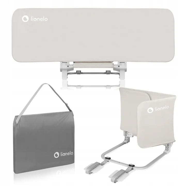 Lionelo Lora Προστατευτικό Κάγκελο Κρεβατιού 45 x 105 cm - Μπεζ Sand