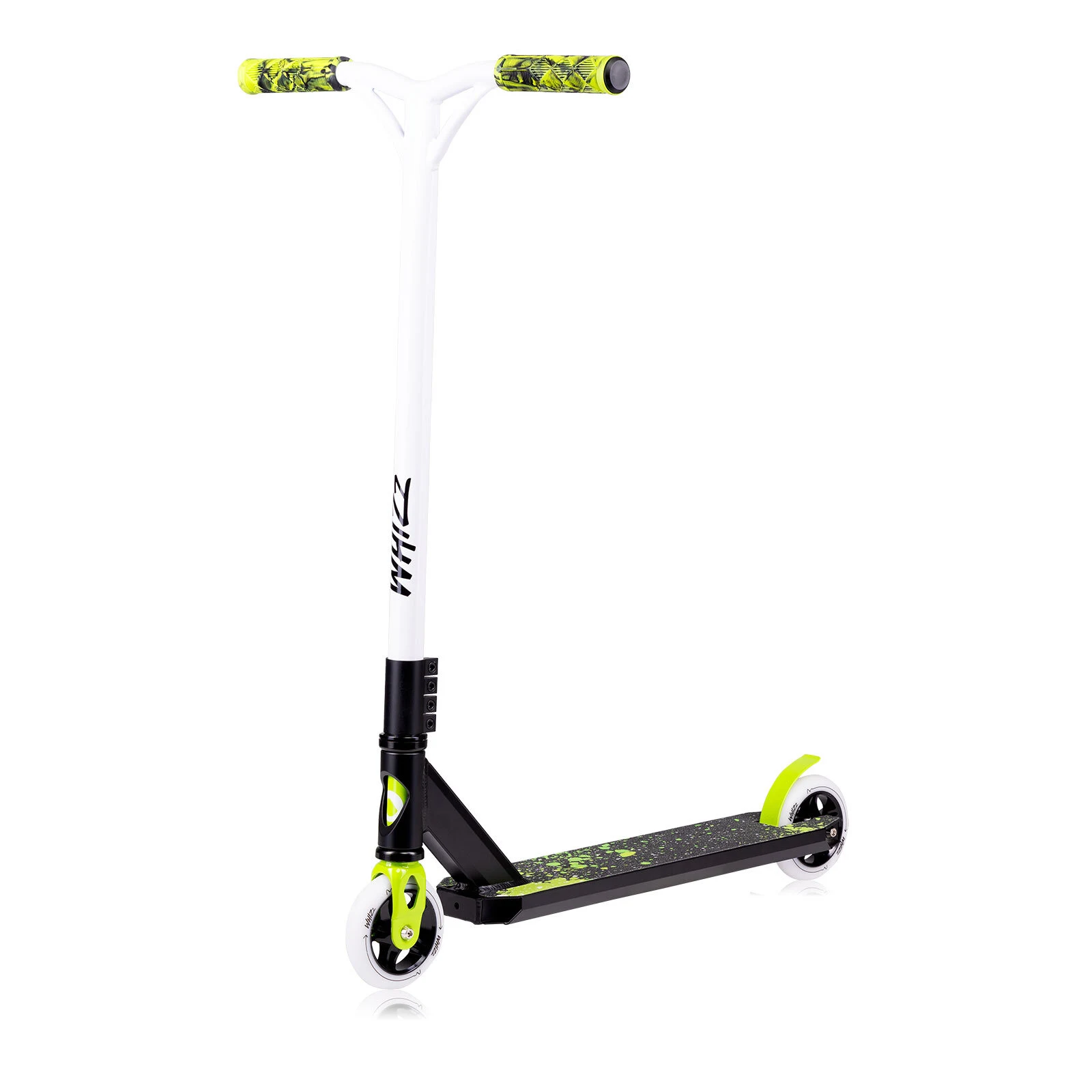 Lionelo Whizz Children’s Scooter – Black / Green Lime