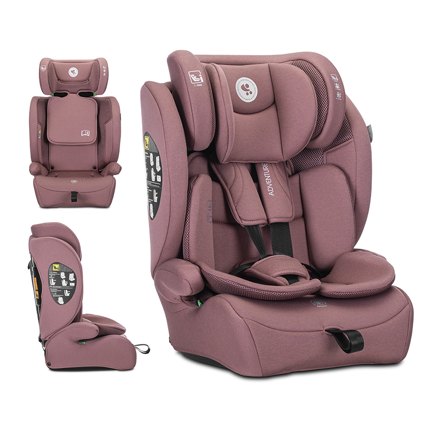 Lorelli Adventure 76-150 εκ Παιδικό κάθισμα αυτοκινήτου Pink 10071942605