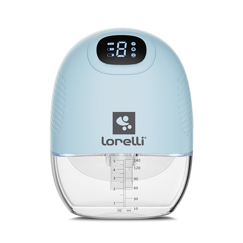 Lorelli Alice Wearable Hands-Free Breast Pump 140 ml Blue