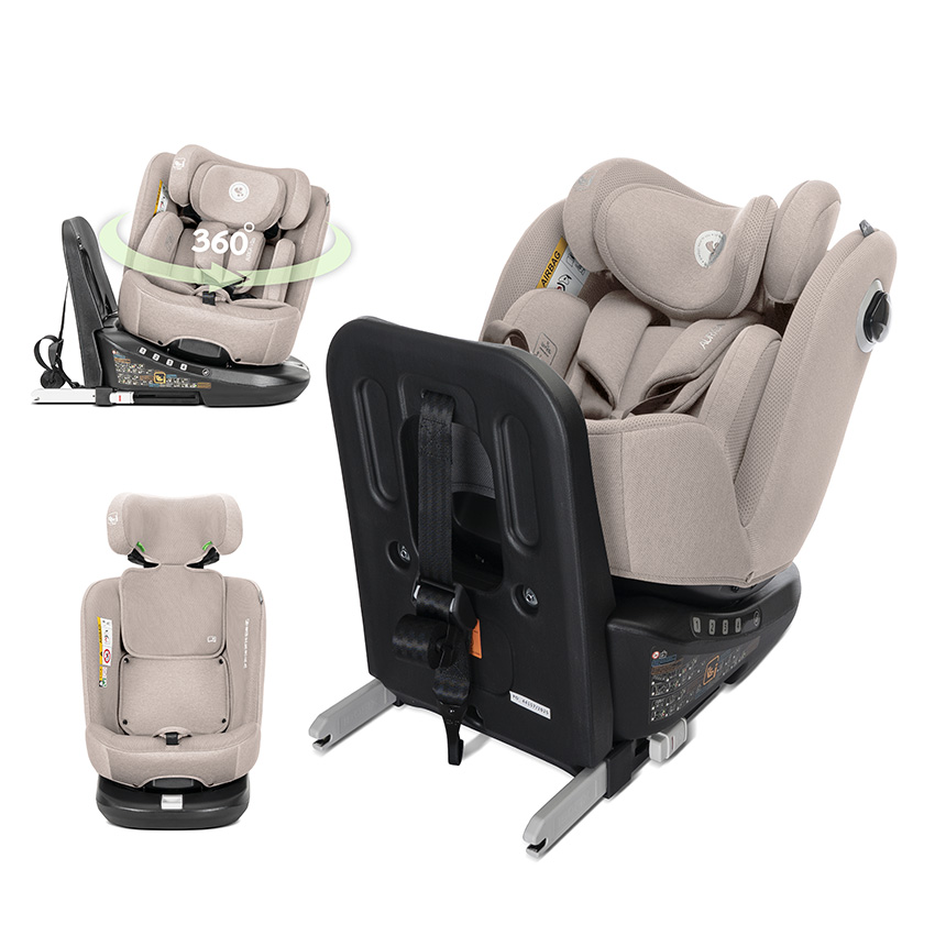 Lorelli Κάθισμα Αυτοκινήτου Auriga i-Size 40-150 cm ISOFIX 360° Μπεζ