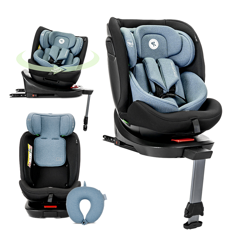 Lorelli CONCORD PRO Car Seat i-Size ISOFIX 40-150 cm 360° Blue