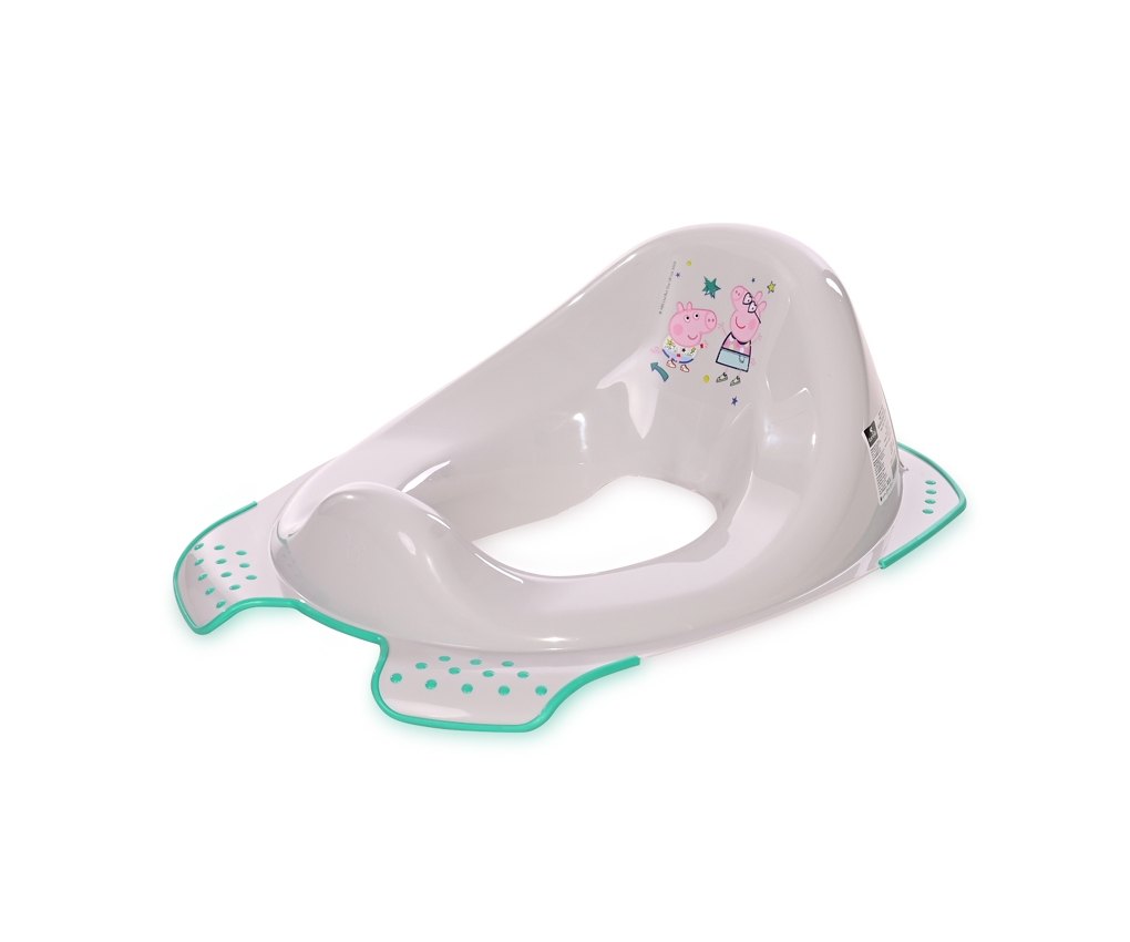 Lorelli Piggy Comic Anatomic Toilet Training Seat Grey