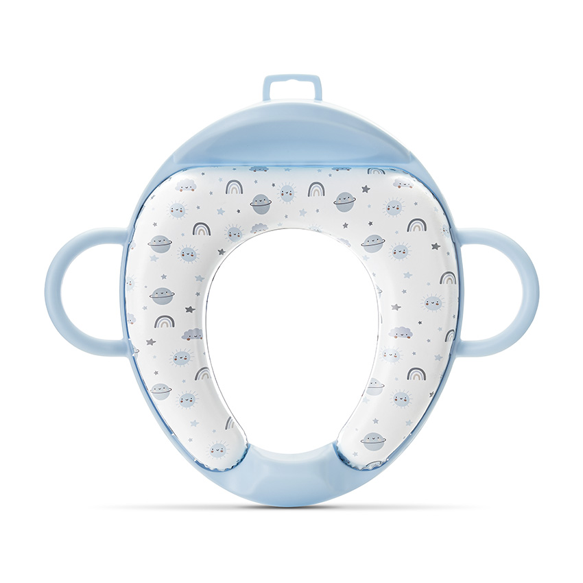 Lorelli Planets Soft Toilet Training Seat with Backrest Blue